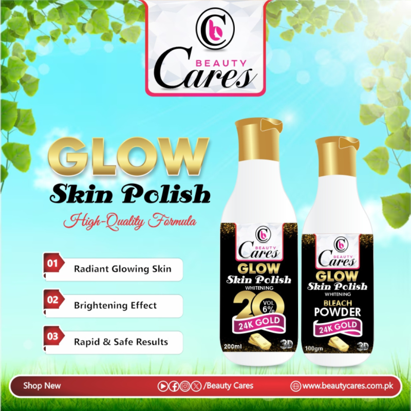 24K Gold Glow Polish Design